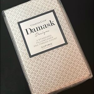 Damask Divided Dots Standard‎ pillowcase Set